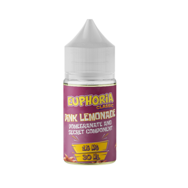 Euphoria Classic – Pink Lemonade – E-liquide 30ml
