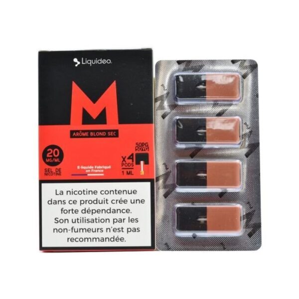 Cartouche Jetable Liquideo W Pod pour Juul 3.5%